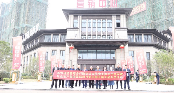 培优共建，，，，，，，，互助互学——霍邱项目党支部开展系列党建共建活动
